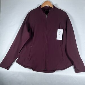 Athleta Women's Deep Purple Bomber Jacket